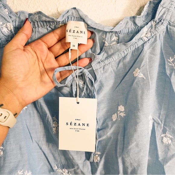 Sezane Gabriella Blouse - Picture 4 of 6